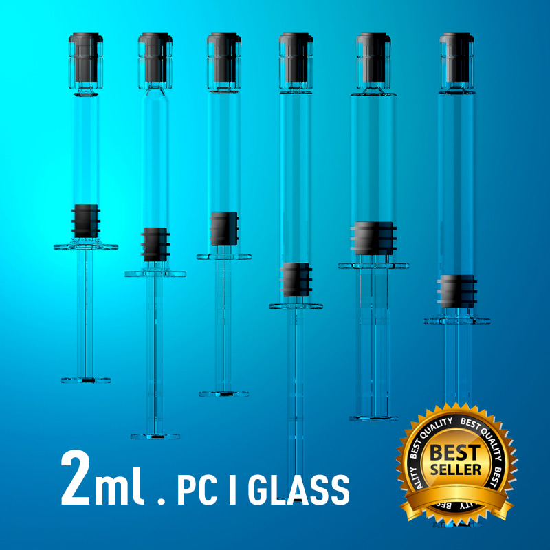 Syringe 2ml / PC, GLASS