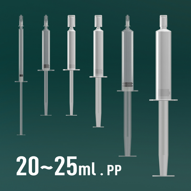 Syringe 20-25ml / PP